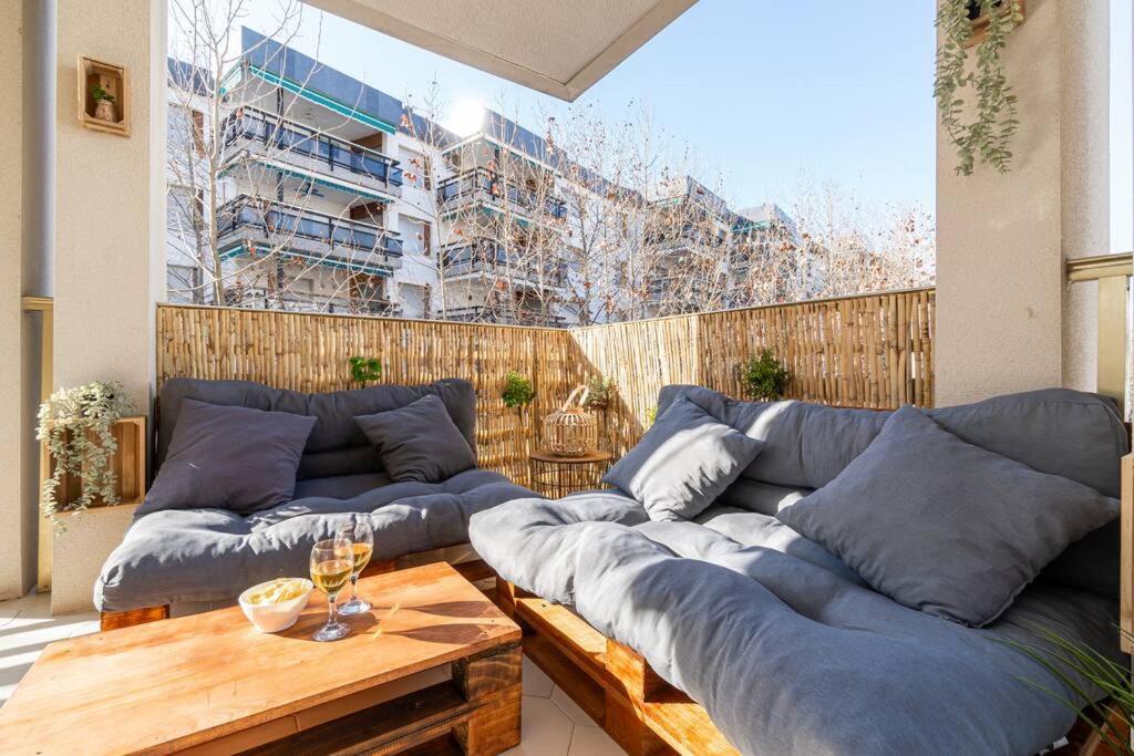 50Mbeach-2Room-Pool-Wifi-Bigterrace-Portavntura-Aa10 Salou Exterior foto