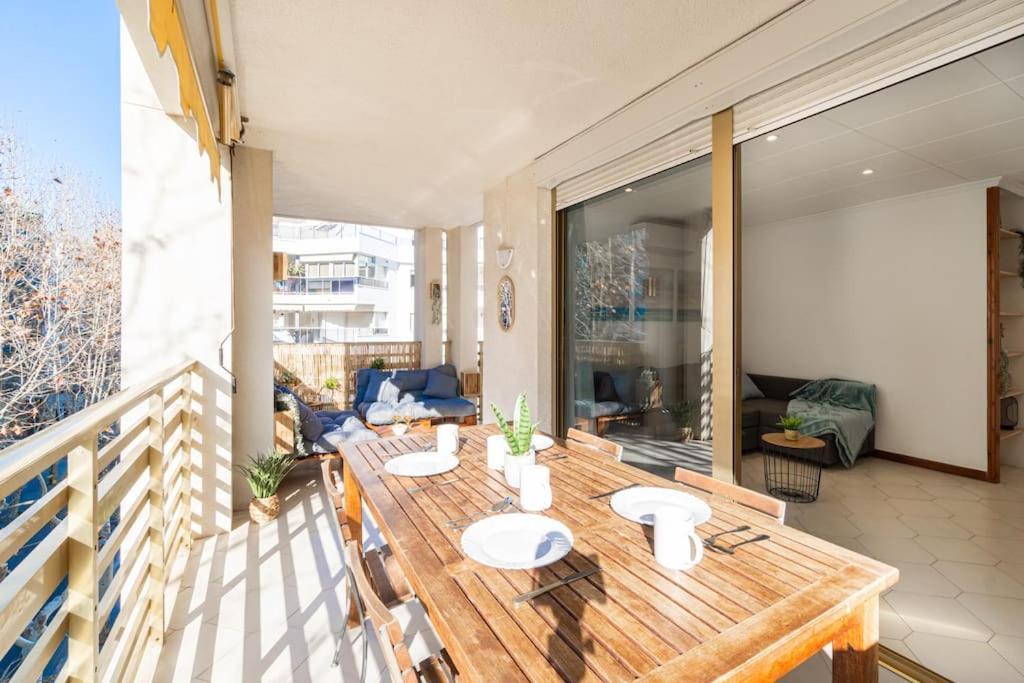 50Mbeach-2Room-Pool-Wifi-Bigterrace-Portavntura-Aa10 Salou Exterior foto